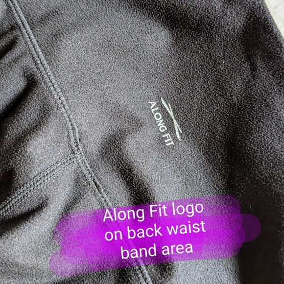 Along Fit size Med ladies, EUC black yoga leggings with pockets! - Picture 12 of 14
